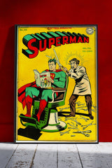 Soulhouse Vintage Superman Comic | Poster Wall Art