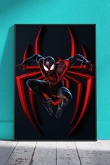 Spider Man With Black Background | Movies Poster Wall Art
