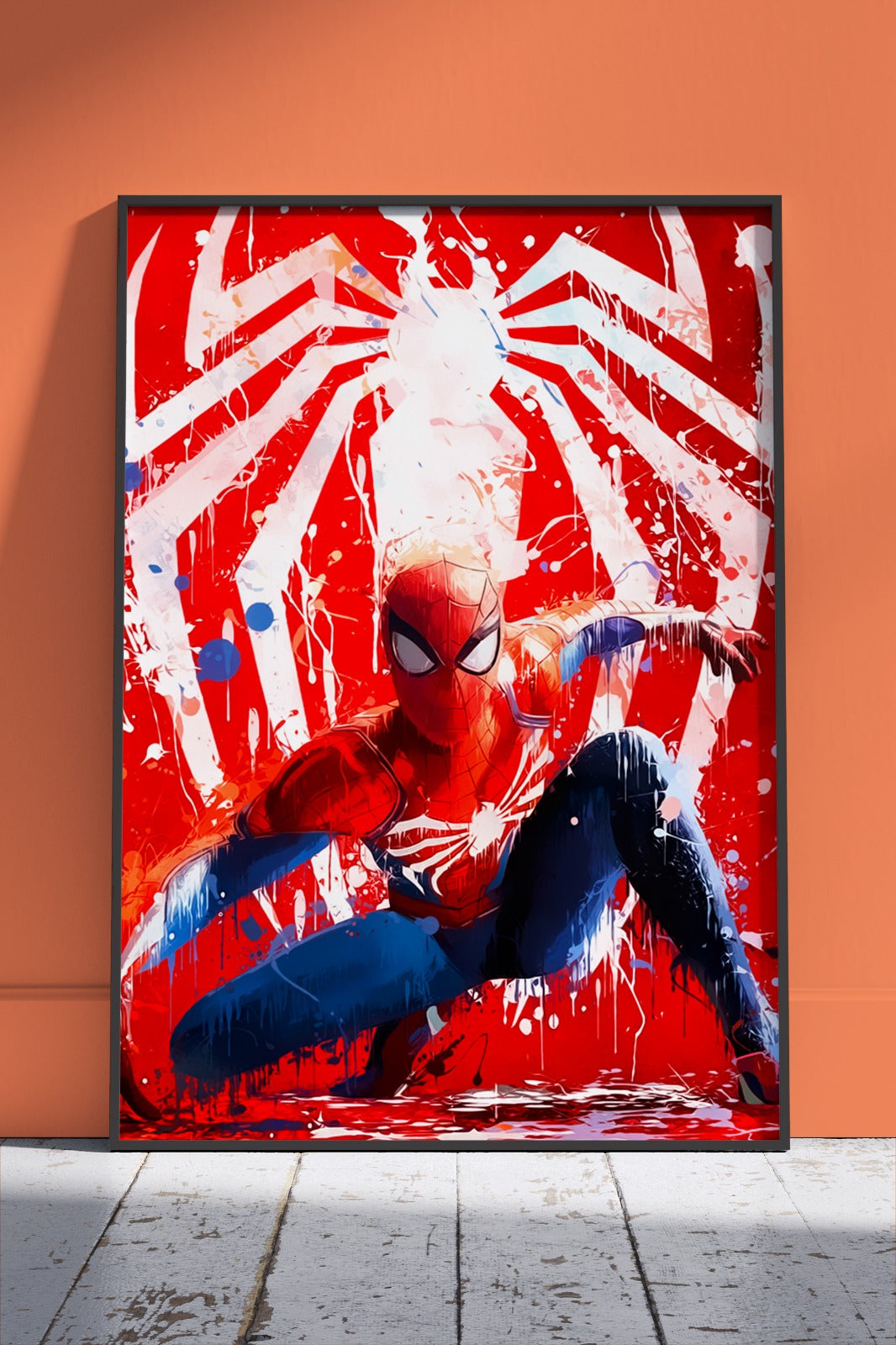 Spiderman dark notch | Movies Poster Wall Art