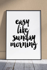 Stush - Take it easy today | Poster Wall Art