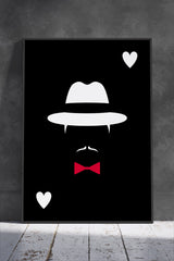 The Godfather Minimal Poker | Poster Wall Art