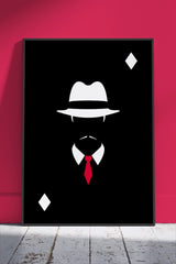 The Godfather Minimal Poker 004 | Poster Wall Art