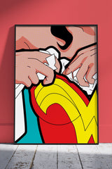 The Secret Life of Heroes - Pop Art | Movies Poster Wall Art