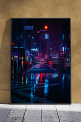 Tokyo Streets At Night | Poster Wall Art