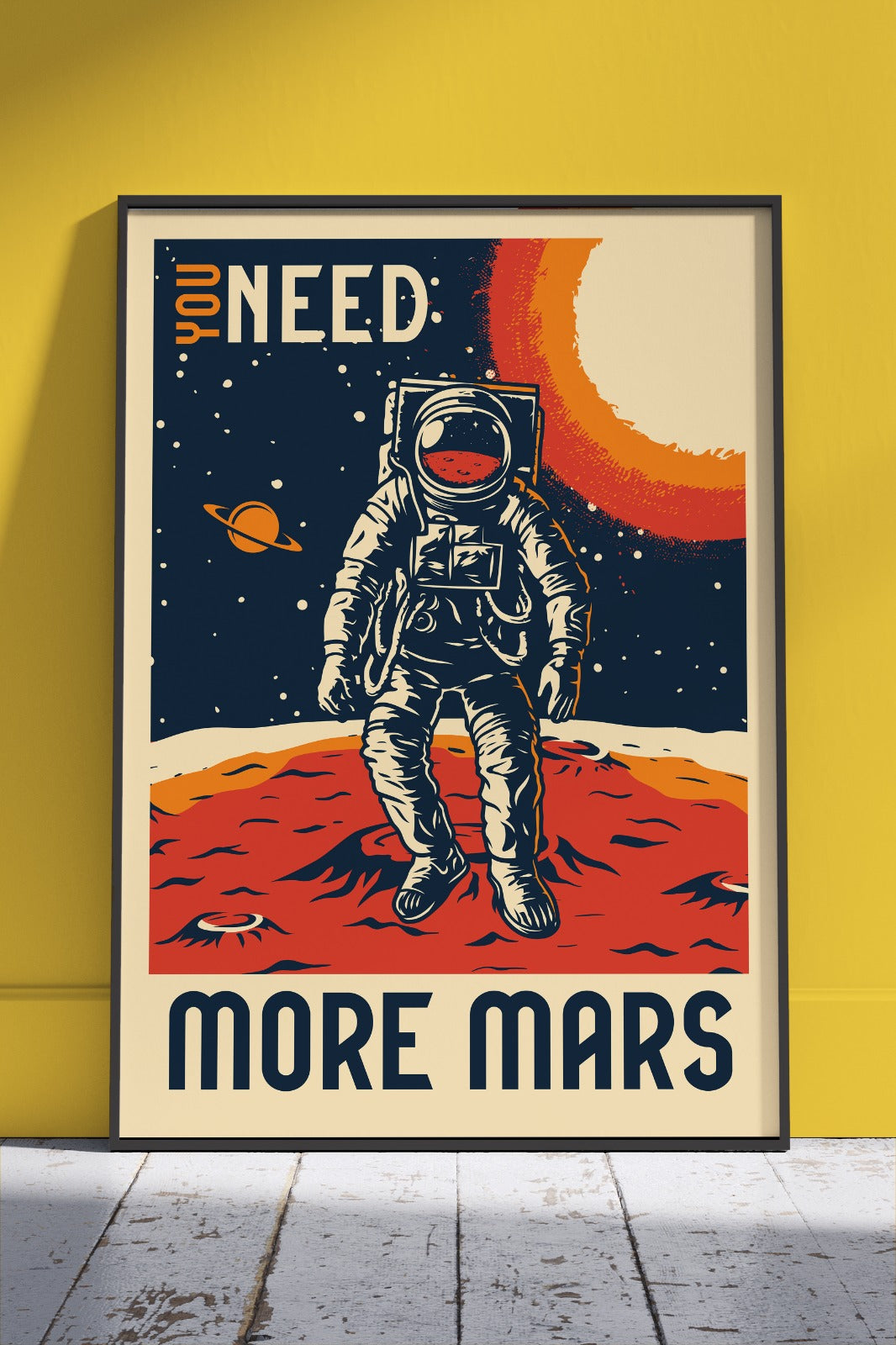 Vintage astronaut Vector | Poster Wall Art