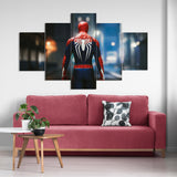 Epic Spider-Man Saga (5 Panel-II) Movies Wall Art