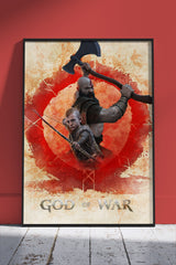 God of War Ragnarok Kratos and Atreus | Games Poster Wall Art