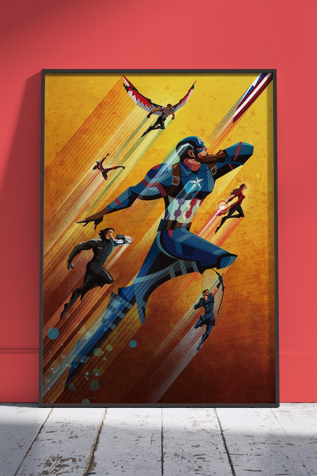 Civil war, avengers, captain america, marvel | Games Poster Wall Art