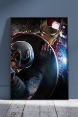 Captain America 3 Civil War | Games Poster Wall Art