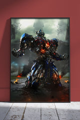 Optimus Prime Transformers 4 | Games Poster Wall Art