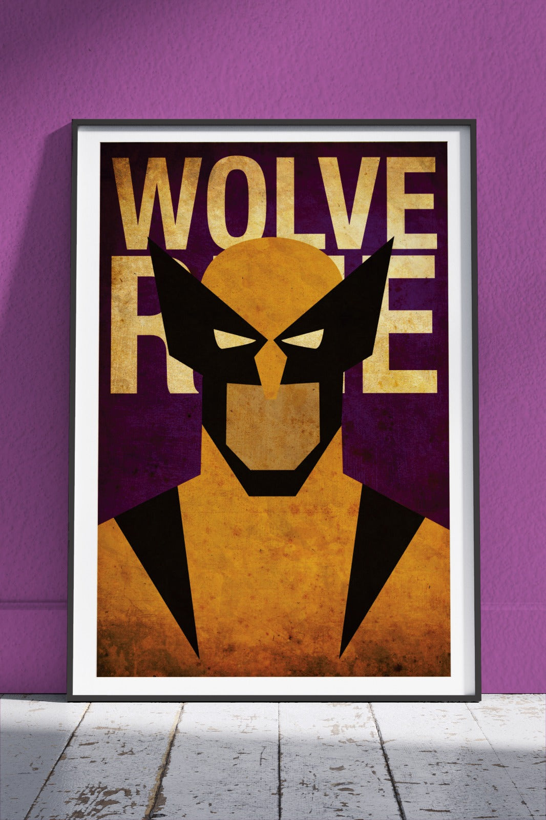 Wolve Man Cartoon Style Vintage | Movies Poster Wall Art