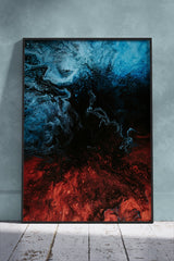 Fractal Sand Poster | Abstract Poster Wall Art