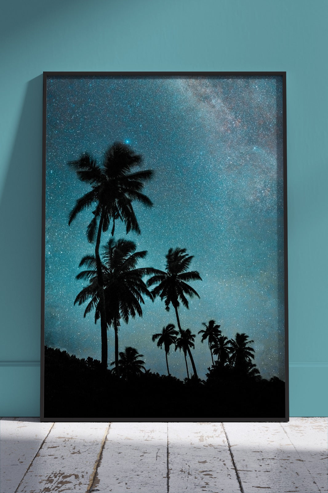 Silhouette of palm trees | Poster Wall Art