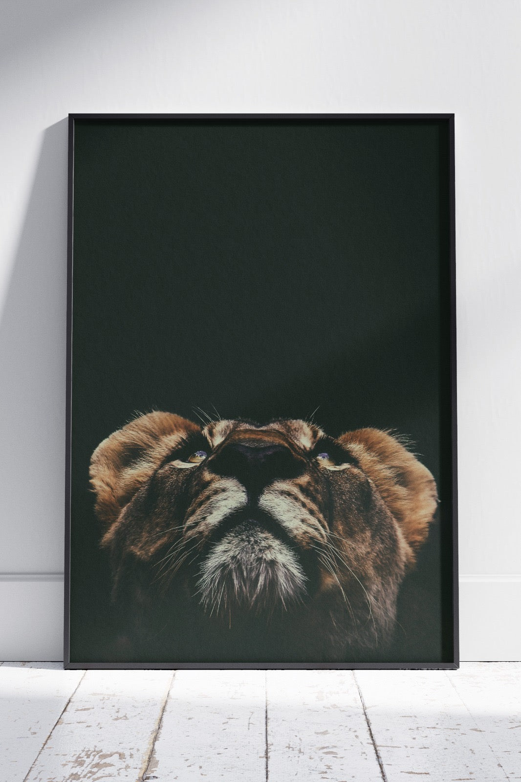 Lion King Portrait Lioness | Animal Poster Wall Art