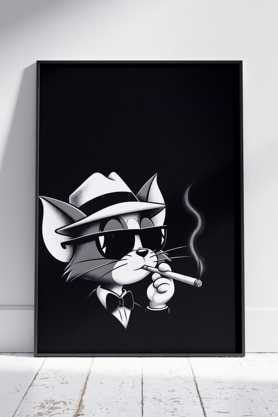 Tom Attitude Boss Poster | Animal Poster Wall Art