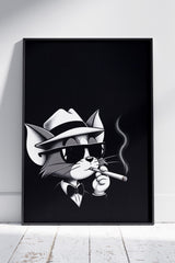 Tom Attitude Boss Poster | Animal Poster Wall Art