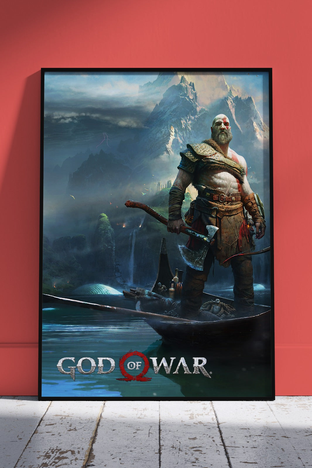 WENIN Kratos God of War | Games Poster Wall Art
