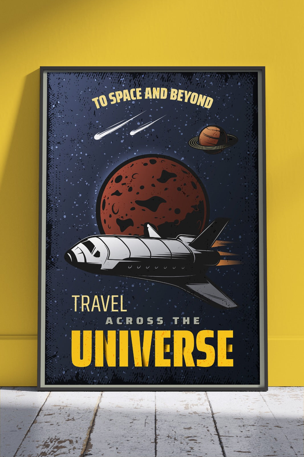 Vintage Colored Universe | Poster Wall Art