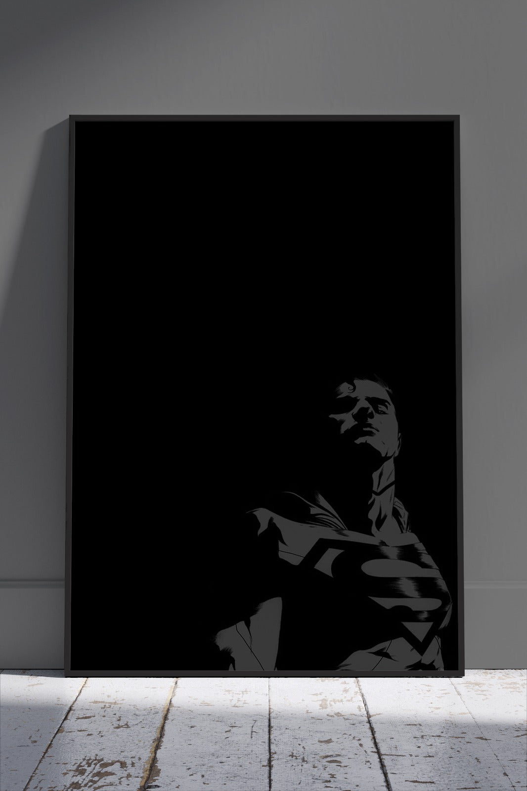 black Superman | Poster Wall Art